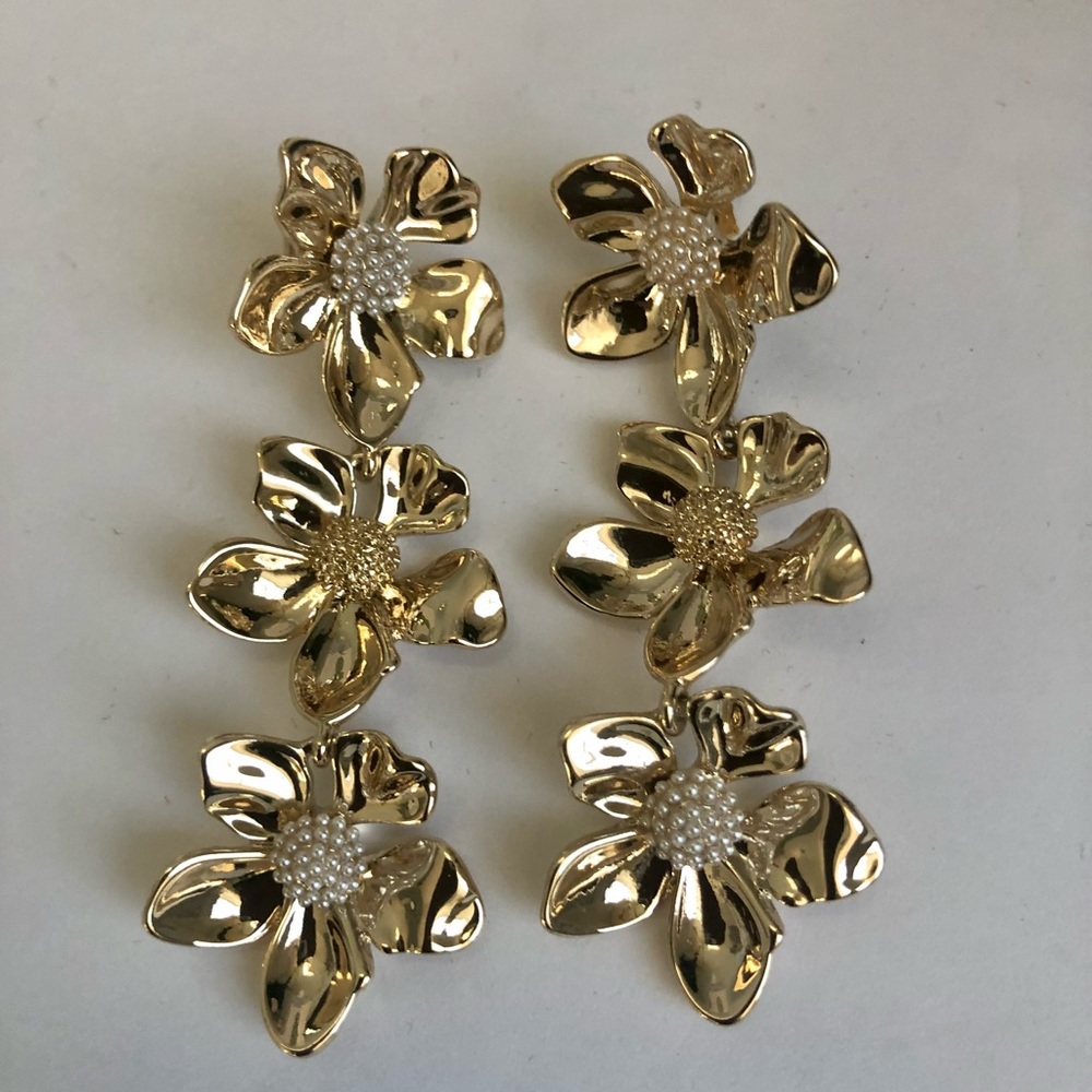 Gorgeous earrings drop down - Picture 1 of 1